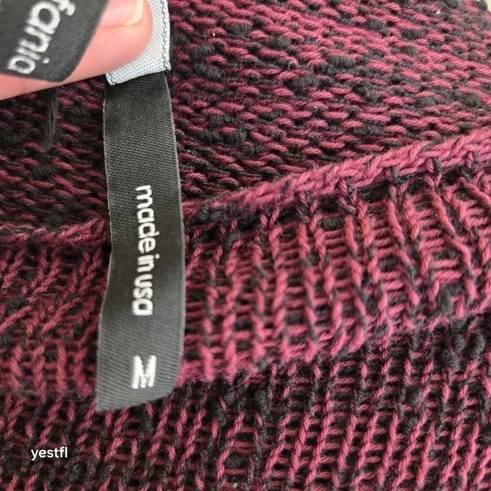 Georgina Estefania knit putple top M punk grunge - Picture 5 of 8